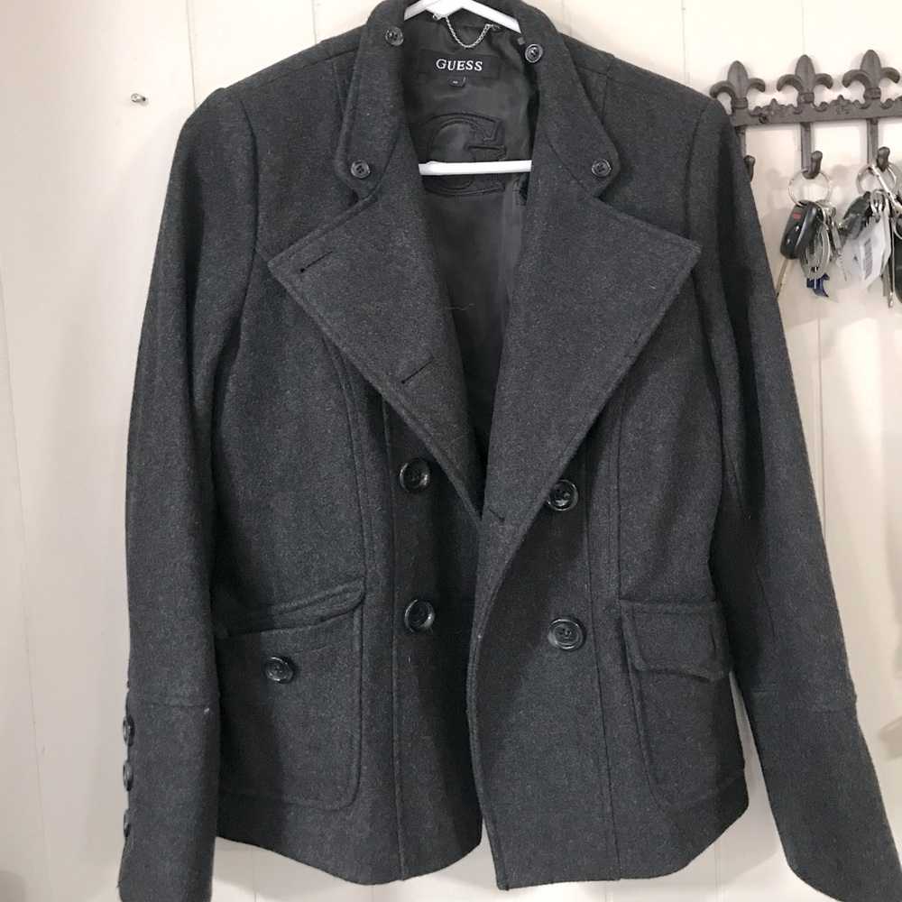 Guess Wool Peacoat